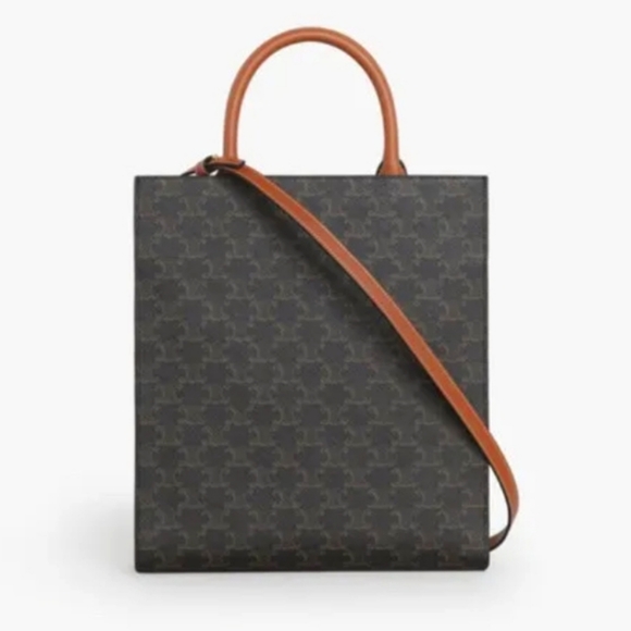 NWOT CELINE Cabas Vertical Satchel/Top Handle Bag Small - Picture 2 of 10